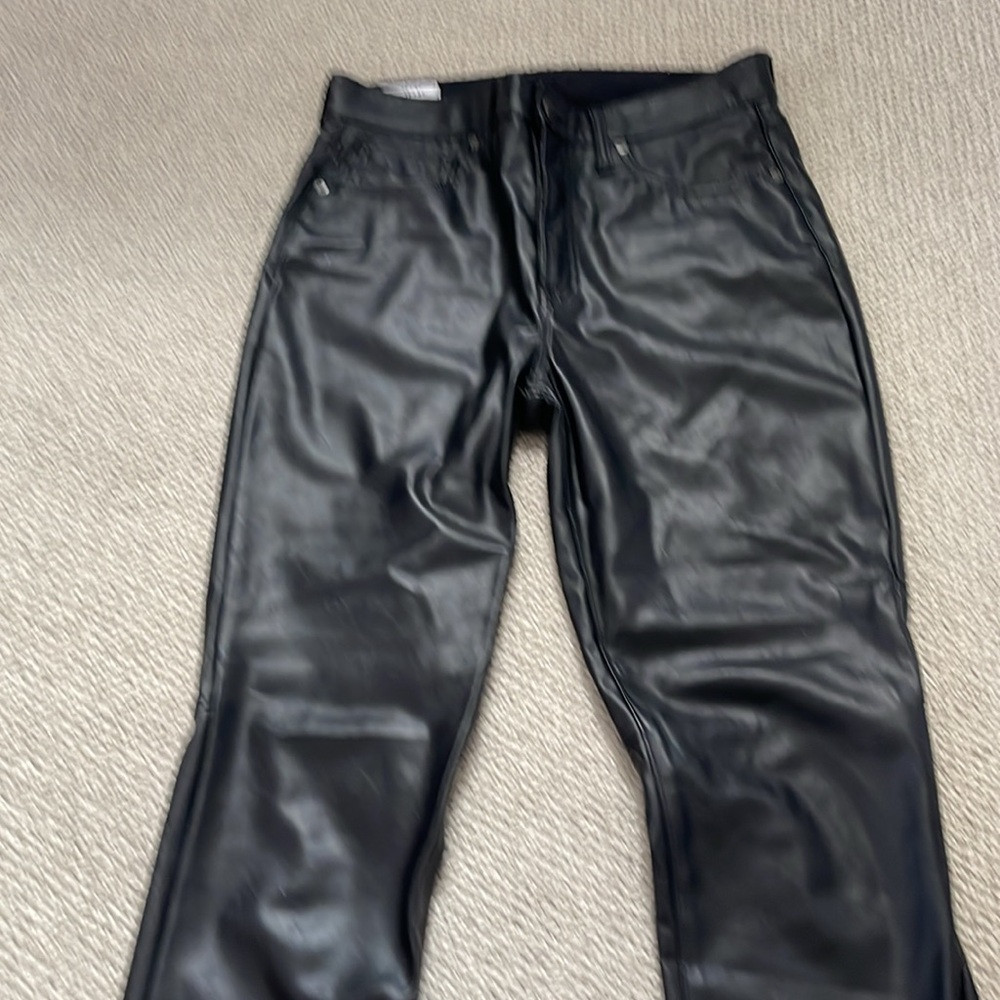 Gap faux leather  pants, ultra soft! - Picture 7 of 9